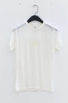 BASERANGE Classic Bamboo Fiber Bamboo Cotton Slim Fit T-shirt Series Collection Round Neck Bottoming Shirt France BAS-TOCT-BL-000-UNDYED